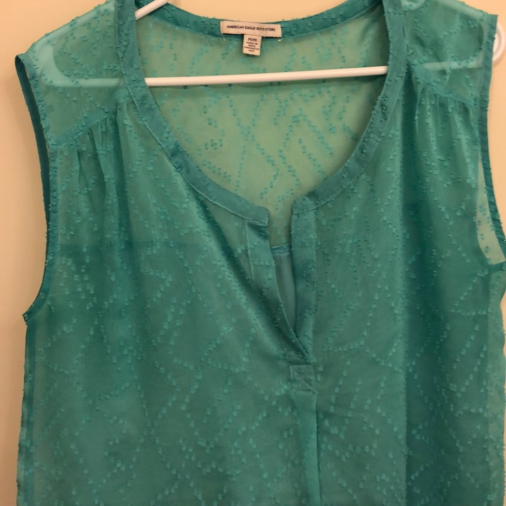 Very Cute Sheer Top! View 3